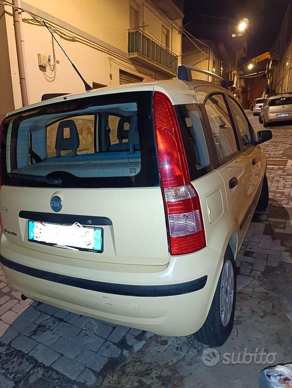 Usata Fiat Panda 2004 Giallo Utilitaria