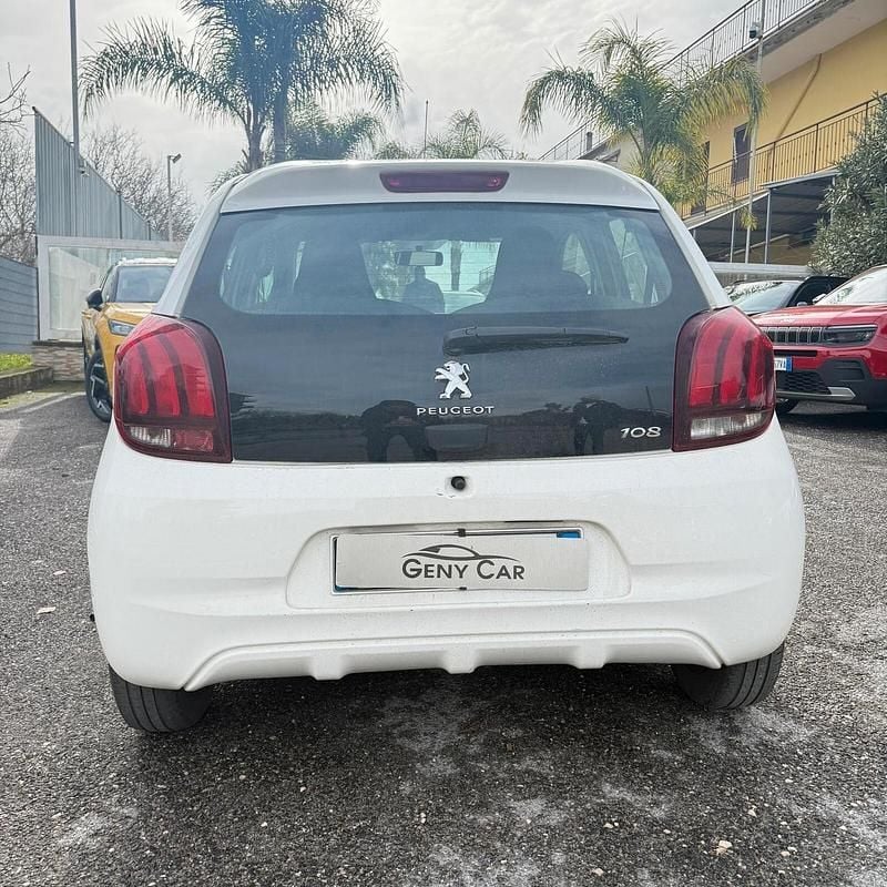 Usata Peugeot 108 Active 81 CV (59 kW) 2017 Bianco Utilitaria