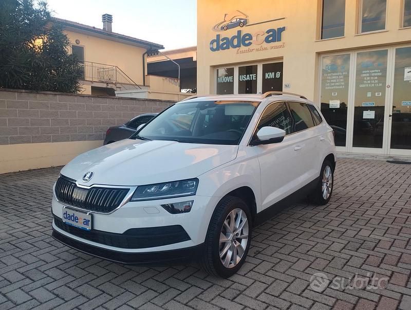 Bianco Usata 2020 Skoda Karoq Style SUV | 14.500 € (Super prezzo) - Immagine 1/4