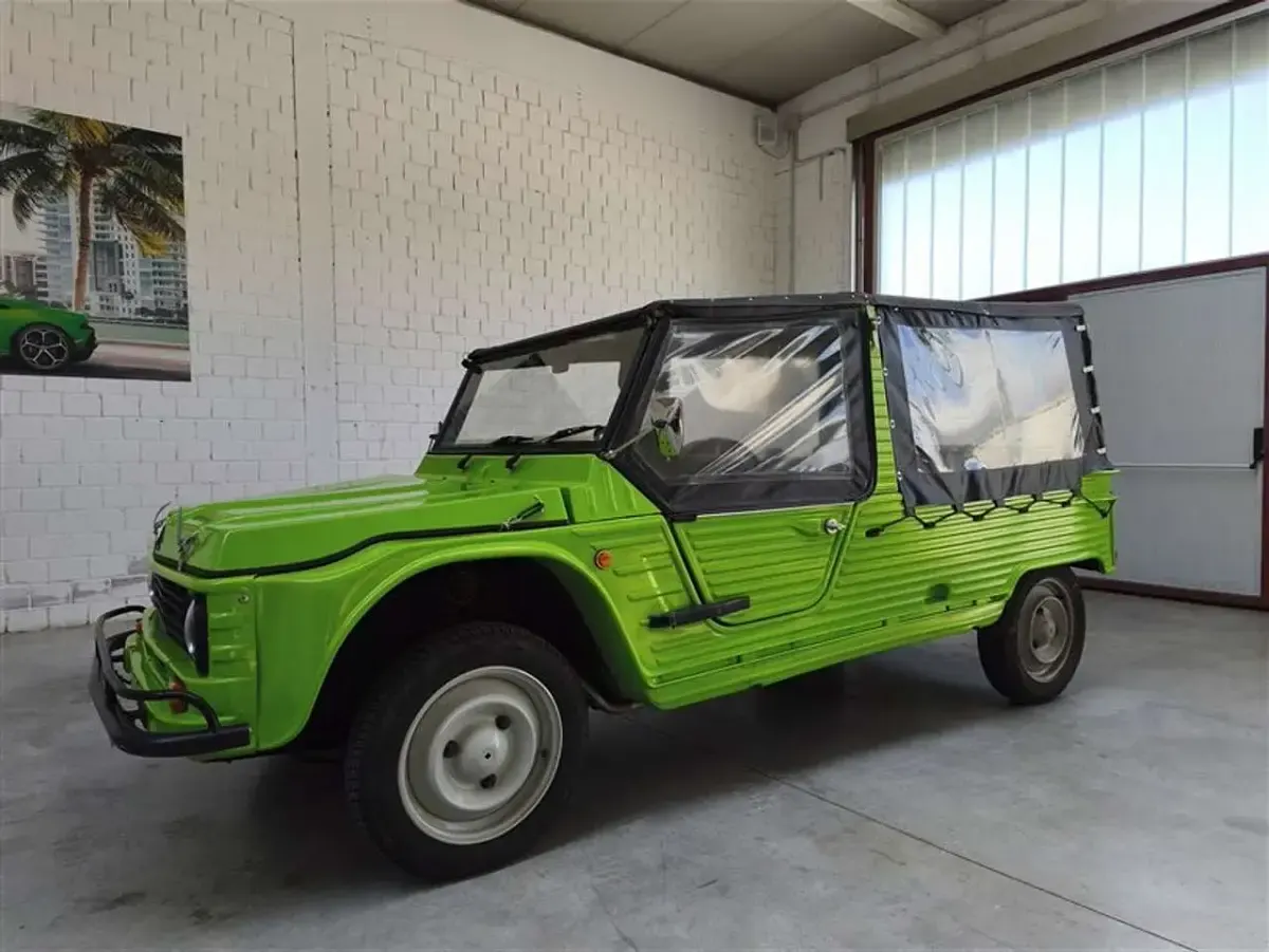 Usata Citroën Méhari 29 CV (21 kW) 1978 Verde Cabrio