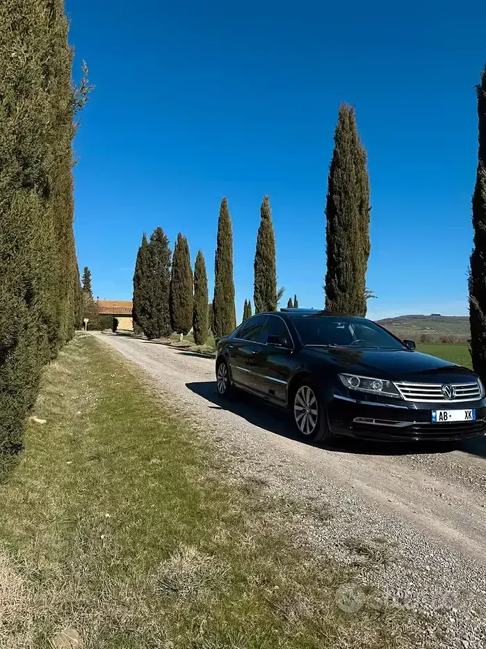 Usata VW Phaeton 239 CV (175 kW) 2012 Nero Berlina