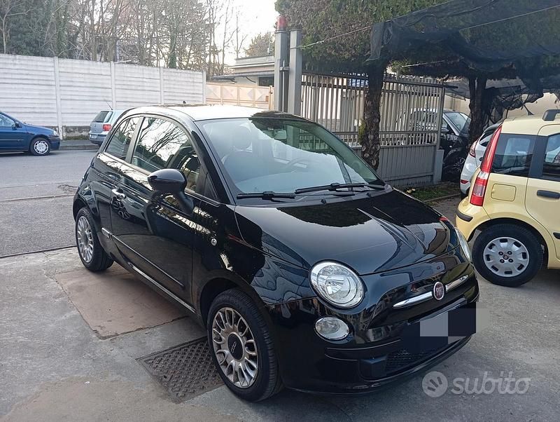 Usata Fiat 500 Pop 69 CV (50 kW) 2008 Nero Berlina