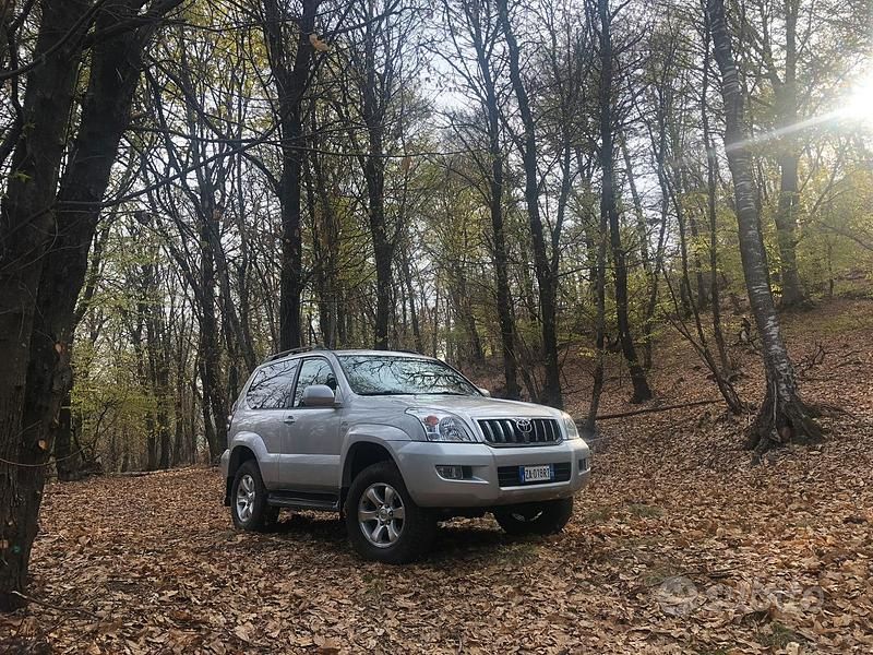 Usata Toyota Land Cruiser 163 CV (119 kW) 2003 Grigio SUV