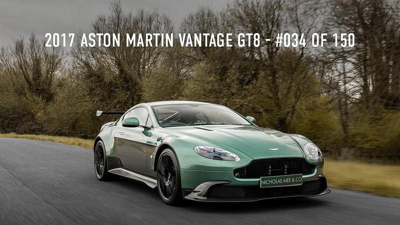 Usata Aston Martin Vantage 446 CV (328 kW) 2017 Verde Coupé