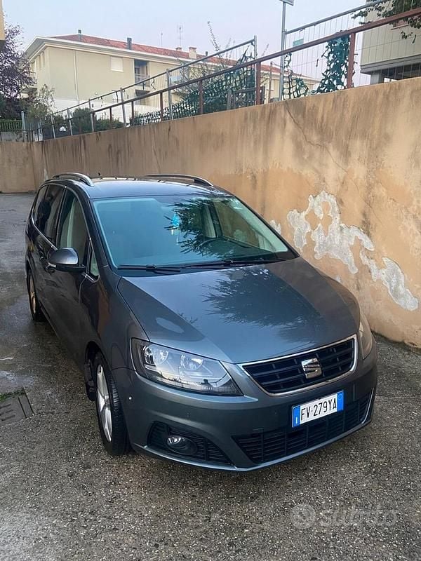 Usata Seat Alhambra FR-Line 150 CV (110 kW) 2019 Nero Monovolume