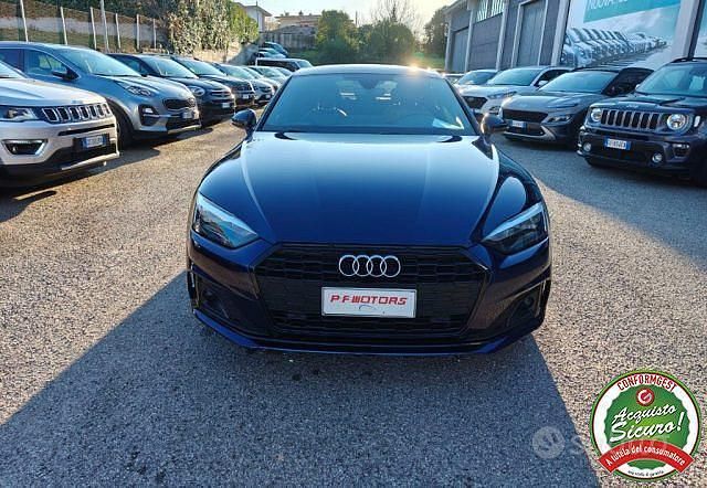 Usata Audi A5 S-Line 163 CV (119 kW) 2020 Blu Coupé