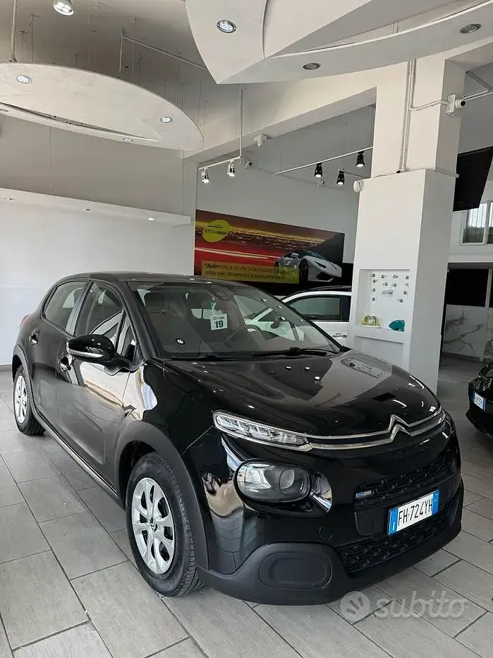 Usata Citroën C3 Feel 82 CV (60 kW) 2017 Nero Berlina