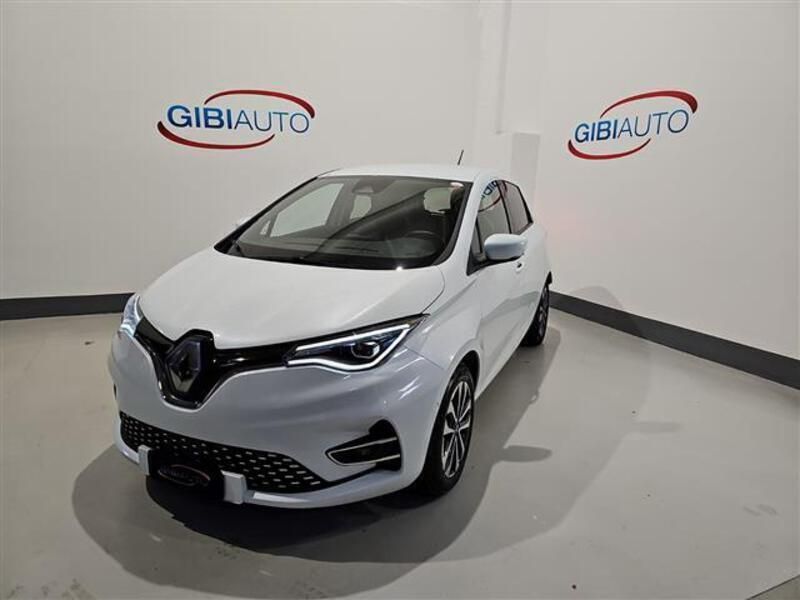 Usata Renault Zoe Intens 100 kW (136 CV) 2019 Bianco Utilitaria