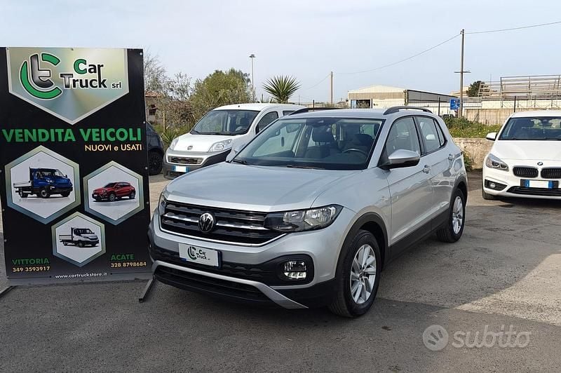 Usata VW T-Cross Advance 110 CV (80 kW) 2022 Grigio SUV