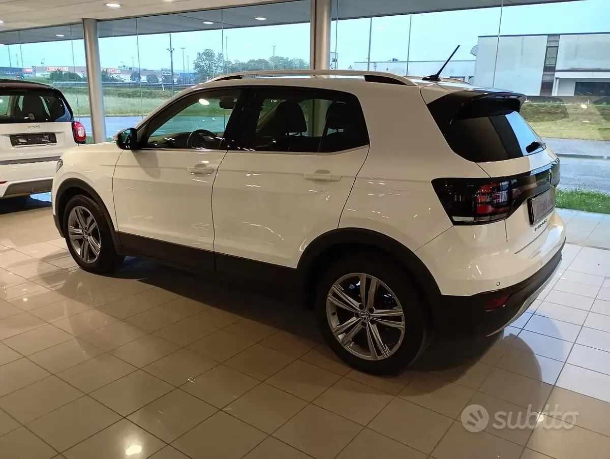 Usata VW T-Cross Advance 110 CV (80 kW) 2022 Bianco SUV