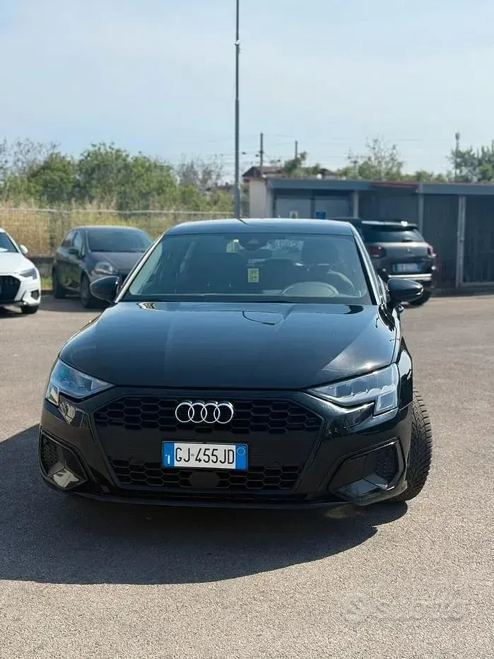 Usata Audi A3 S-Line 116 CV (85 kW) 2022 Nero Berlina