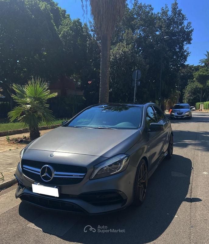 Usata Mercedes A45 AMG AMG 381 CV (280 kW) 2017 Grigio Berlina