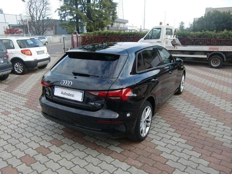 Usata Audi A3 150 CV (110 kW) 2021 Nero Berlina