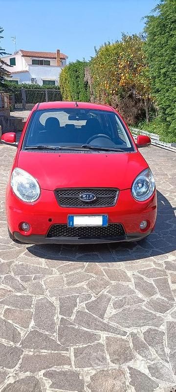 Usata Kia Picanto 2010 Rosso Utilitaria