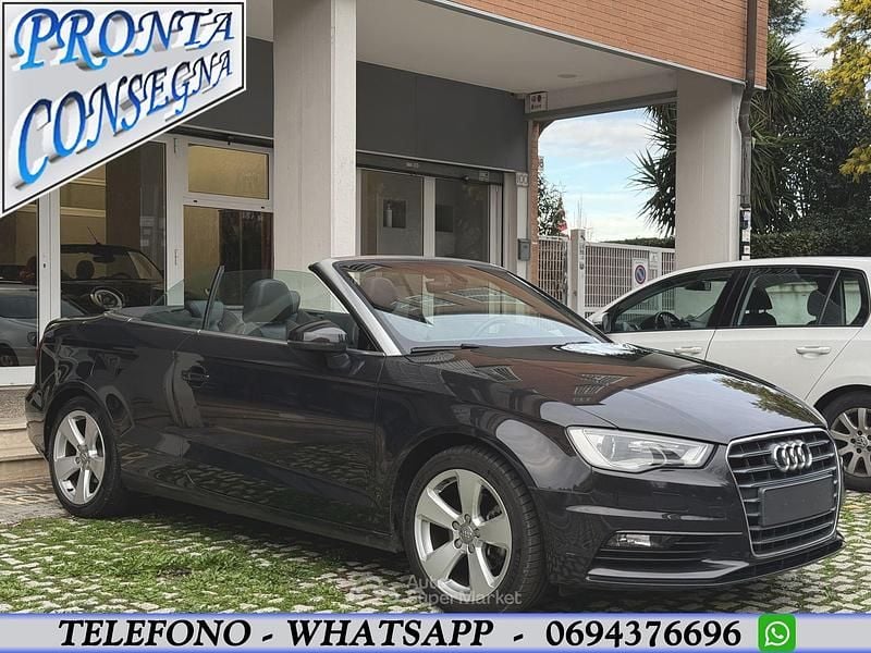 Usata Audi A3 Cabriolet Sport 125 CV (91 kW) 2016 Gray Cabrio