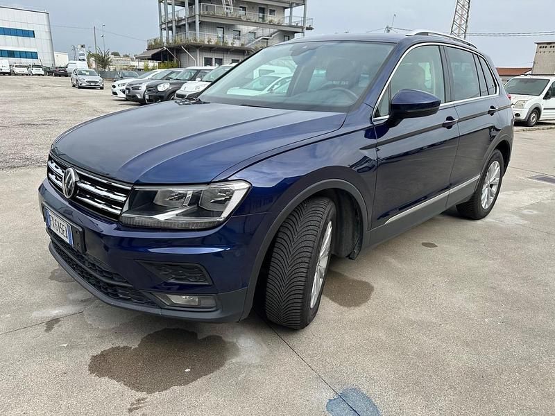Usata VW Tiguan Business 150 CV (110 kW) 2019 Blu SUV