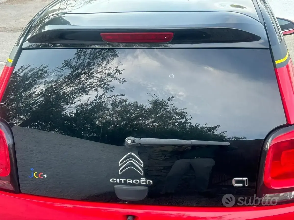 Usata Citroën C1 68 CV (50 kW) 2021 Rosso Utilitaria