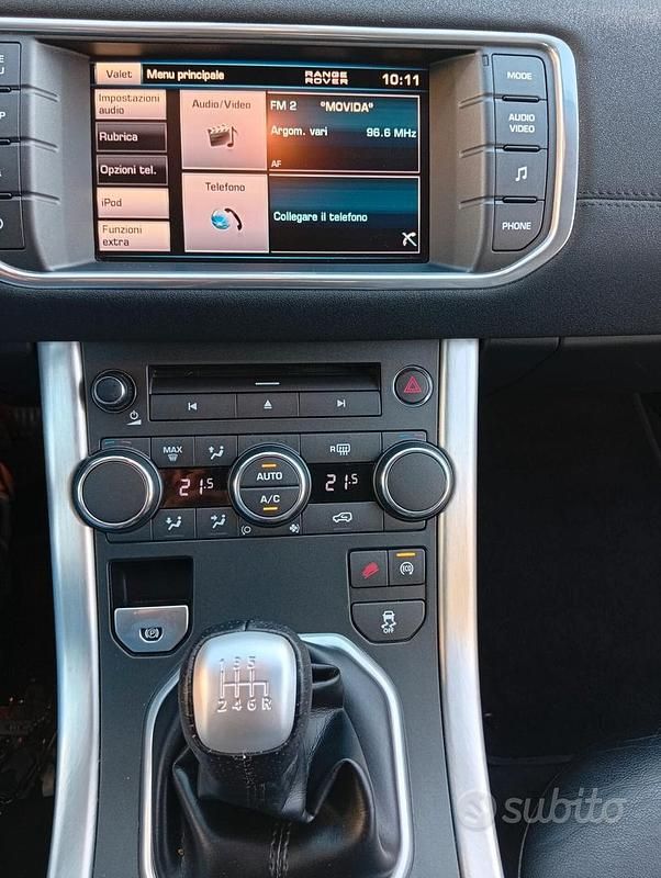 Usata Land Rover Range Rover evoque Dynamic 190 CV (139 kW) 2013 Bianco SUV