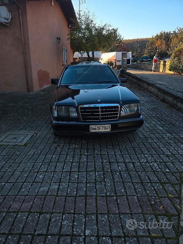 Usata Mercedes 200 1991 Nero Coupé