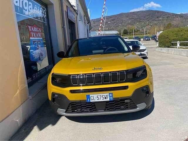 Nuova Jeep Avenger Summit 100 CV (73 kW) 2025 Giallo SUV