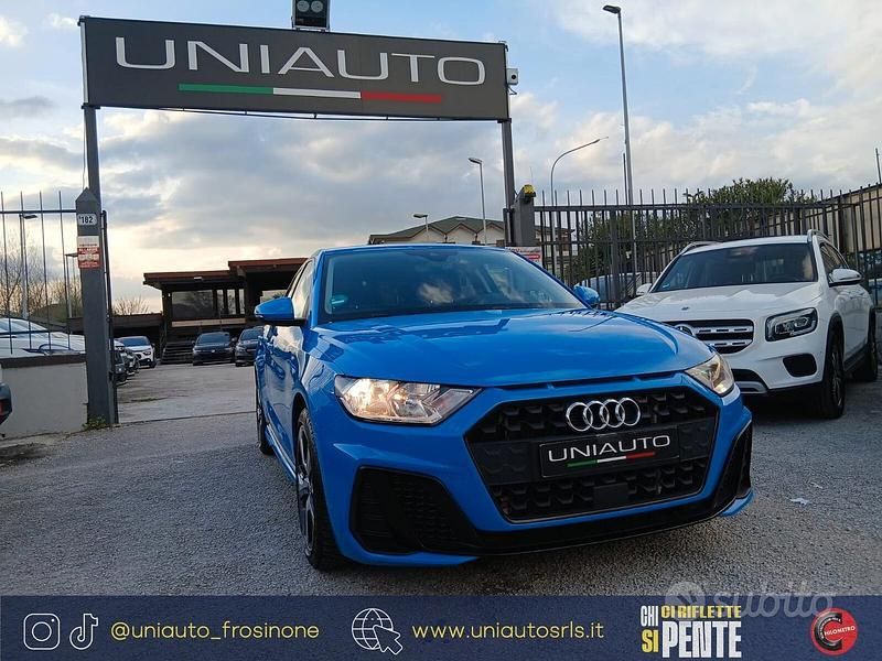 Usata Audi A1 S-Line 115 CV (84 kW) 2019 Blu SUV
