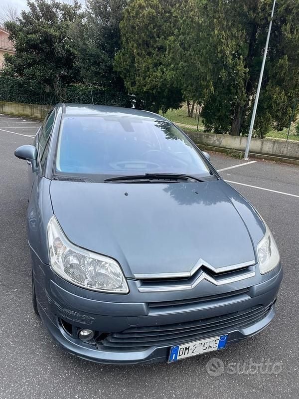 Usata Citroën C4 Exclusive 110 CV (80 kW) 2007 Grigio Berlina