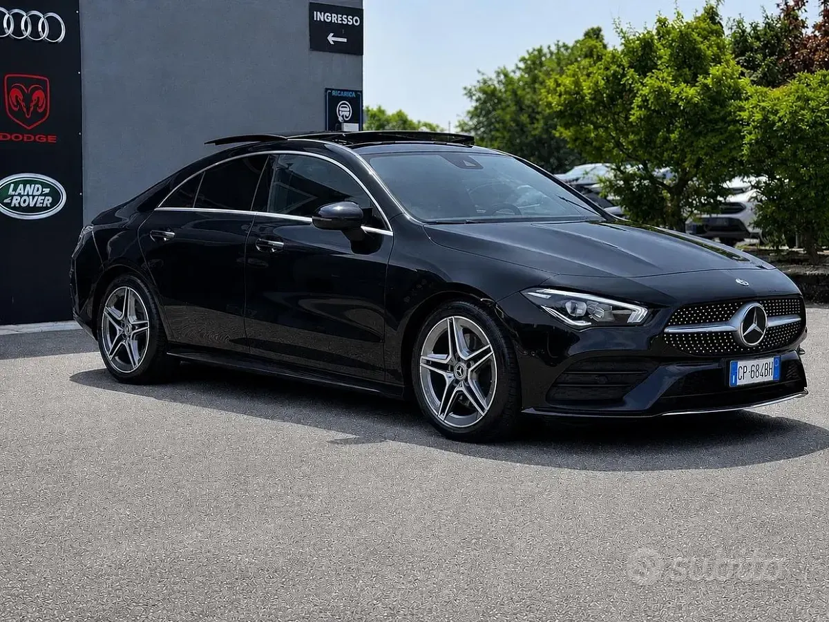 Usata Mercedes CLA200 Premium 150 CV (110 kW) 2023 Nero Coupé