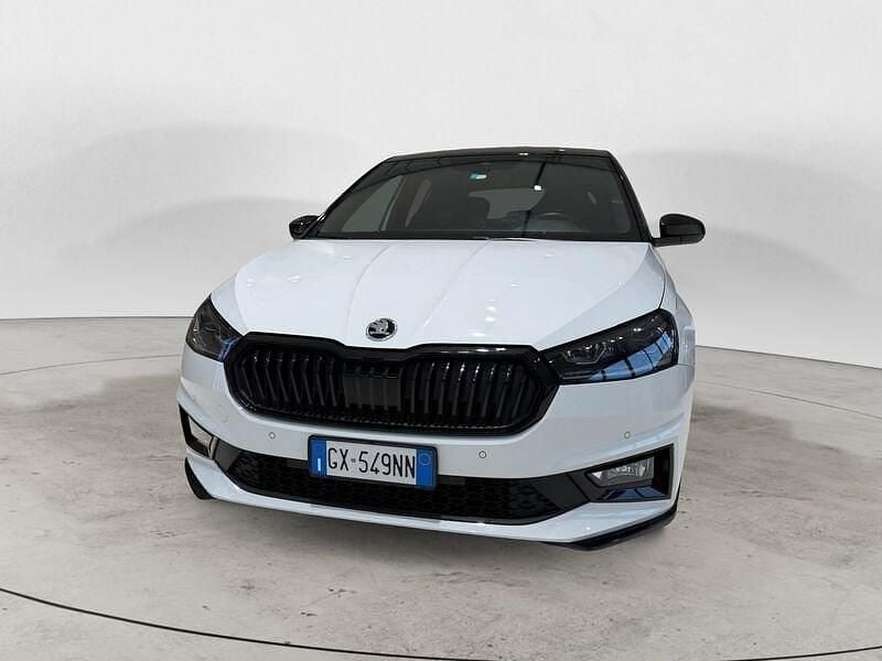 Usata Skoda Fabia Monte Carlo 95 CV (69 kW) 2024 Bianca tetto nero Utilitaria