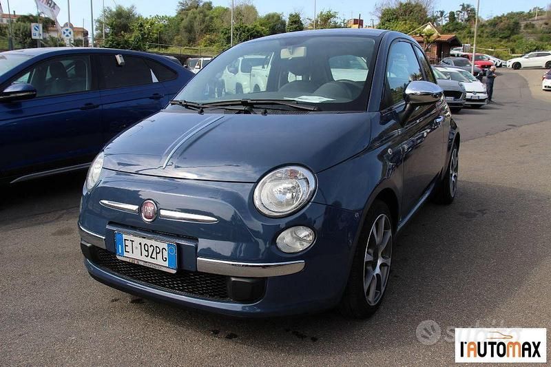 Usata Fiat 500 Pop Star 95 CV (69 kW) 2014 Blu Utilitaria
