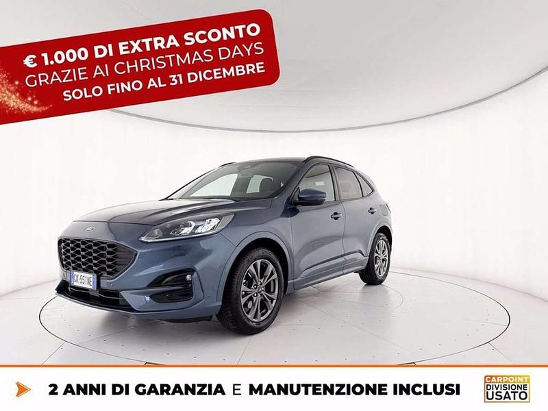 Blu Usata 2022 Ford Kuga ST-Line X SUV | 22.520 € (Buon prezzo) - Immagine 1/4