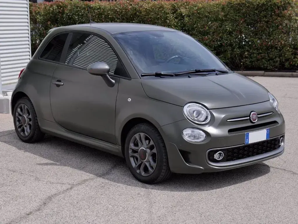 Usata Fiat 500 S 69 CV (50 kW) 2018 Verde pastello Utilitaria