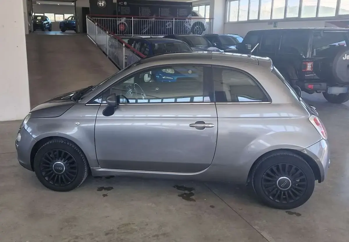 Usata Fiat 500 Lounge 69 CV (50 kW) 2012 Grigio Utilitaria