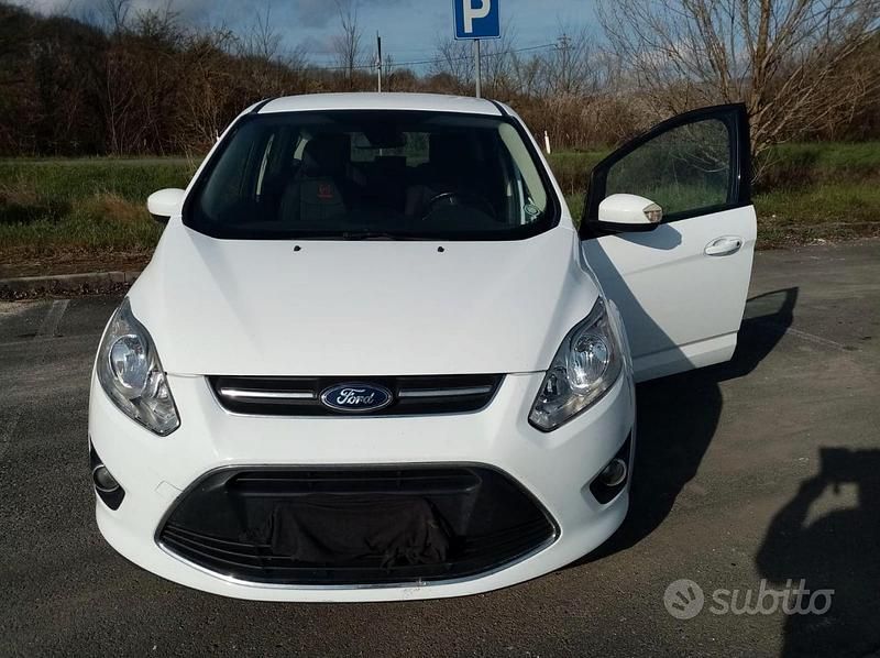 Usata Ford C-MAX Business Edition 95 CV (69 kW) 2015 Bianco Monovolume