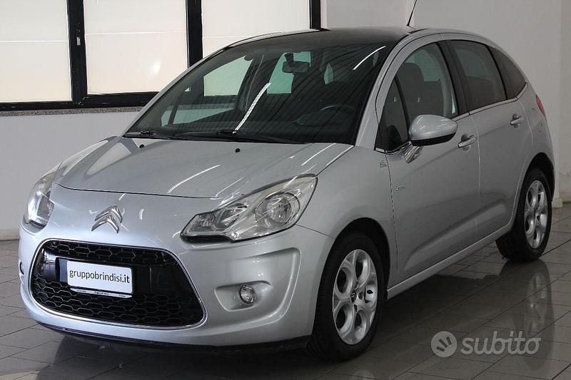 Usata Citroën C3 Exclusive 91 CV (66 kW) 2012 Grigio Utilitaria