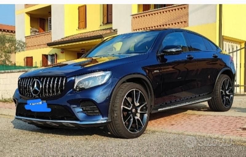 Usata Mercedes GLC43 AMG AMG 367 CV (269 kW) 2018 Blu Coupé