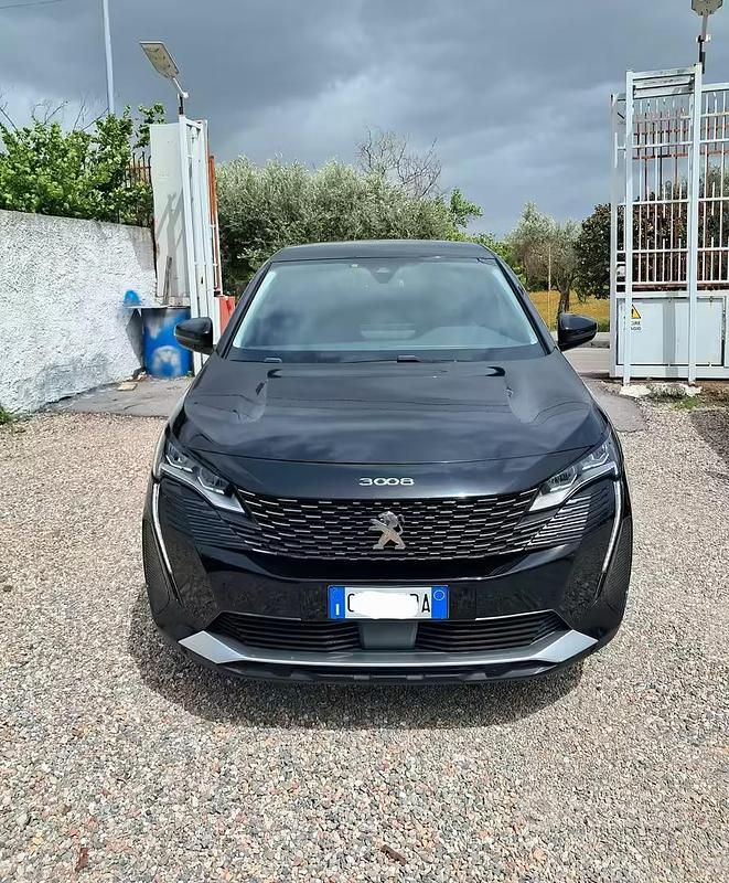 Usata Peugeot 3008 Allure 130 CV (95 kW) 2022 Nero SUV