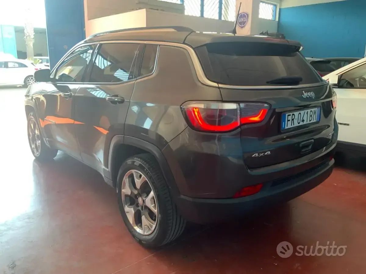 Usata Jeep Compass Limited 170 CV (125 kW) 2018 Grigio SUV