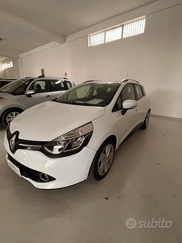 Usata Renault Clio IV 75 CV (55 kW) 2015 Bianco Berlina