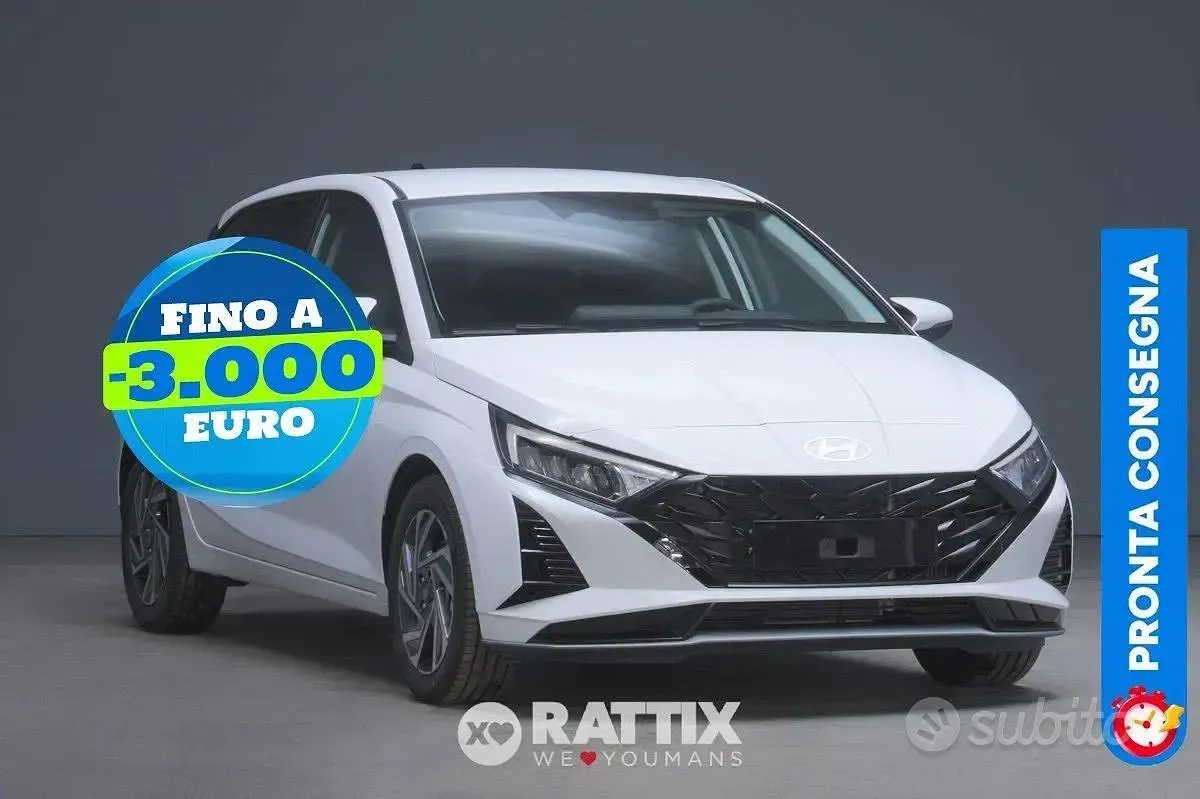 Nuova Hyundai i20 90 CV (66 kW) 2026 Bianco Utilitaria
