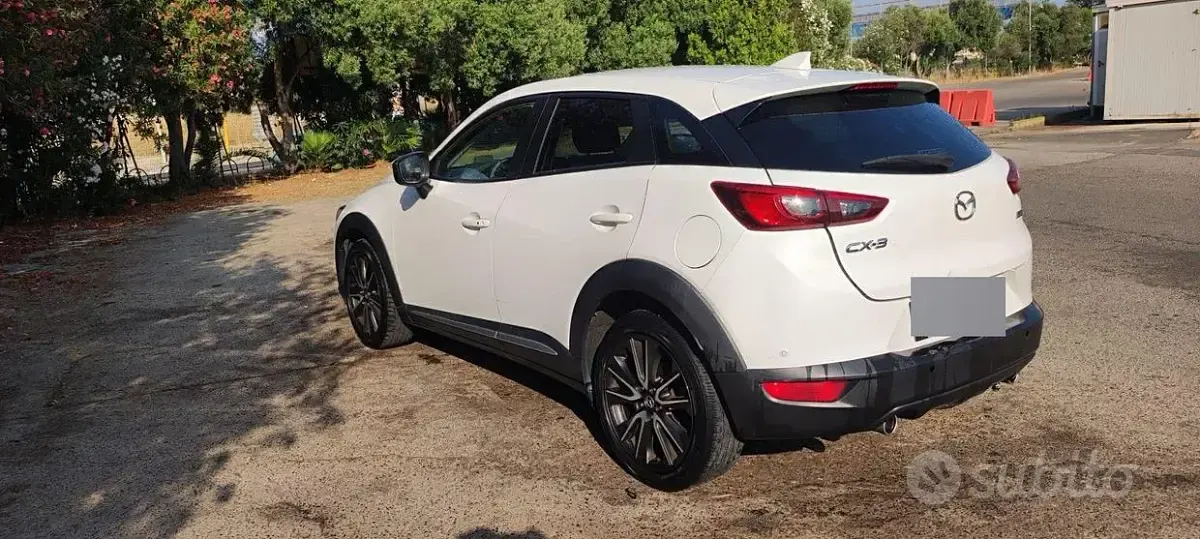 Usata Mazda CX-3 Exceed 105 CV (77 kW) 2016 Bianco SUV