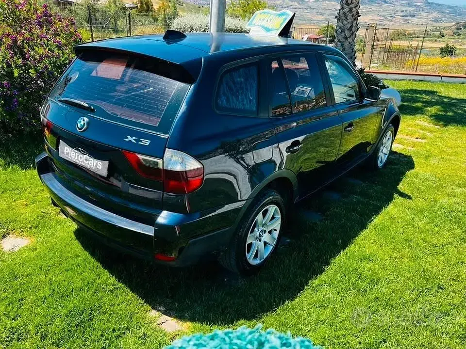Usata BMW X3 Efficient Dynamics 150 CV (110 kW) 2007 Nero SUV