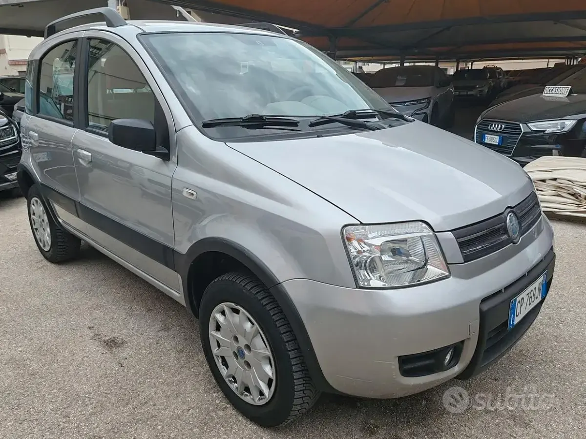 Usata Fiat Panda 4x4 Climbing 60 CV (44 kW) 2005 Grigio Utilitaria