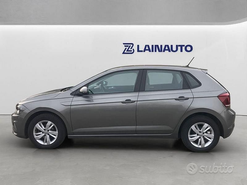 Usata VW Polo Comfortline 75 CV (55 kW) 2018 Grigio Utilitaria