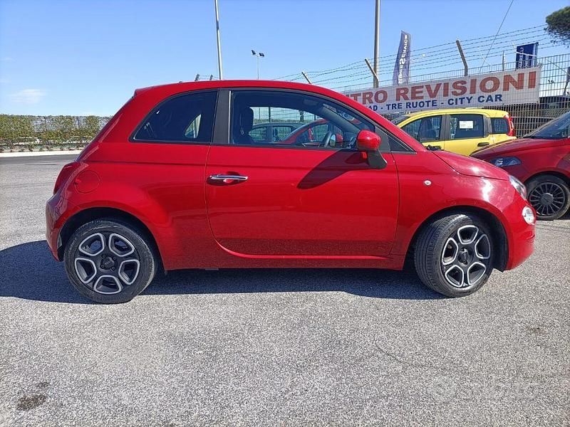 Usata Fiat 500 Club 69 CV (50 kW) 2022 Rosso Utilitaria