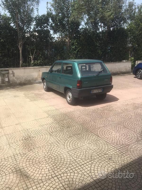 Usata Fiat Panda Young 34 CV (25 kW) 2004 Verde Utilitaria