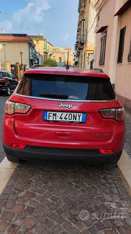 Usata Jeep Compass Limited 120 CV (88 kW) 2018 Rosso SUV