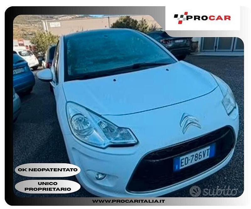 Usata Citroën C3 120 CV (88 kW) 2011 Bianco Berlina