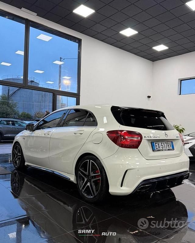 Usata Mercedes A45 AMG AMG 360 CV (264 kW) 2015 Bianco Berlina