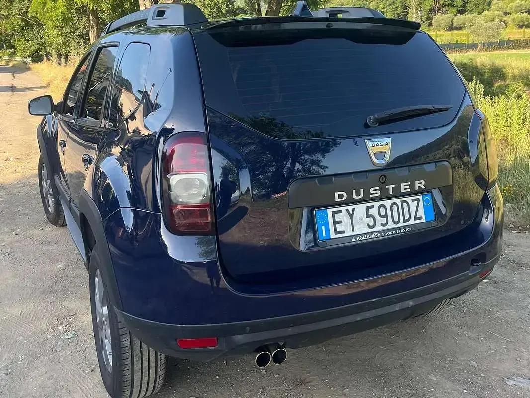 Usata Dacia Duster Prestige 109 CV (80 kW) 2015 Blu/azzurro SUV