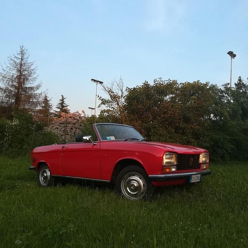 Usata Peugeot 304 63 CV (46 kW) 1972 Rosso Cabrio